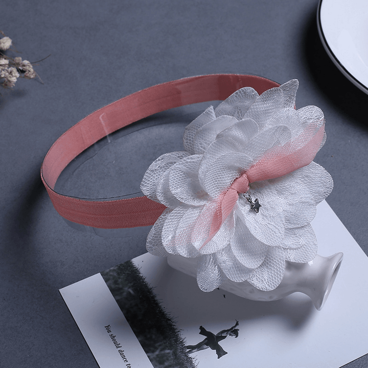 Children'S Lace Flower Headband - MRSLM