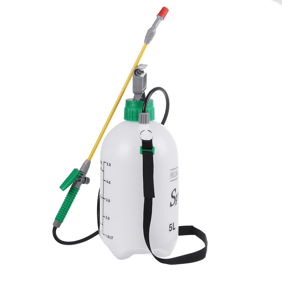 5L Liter Pressure Sprayer Canapasic Spray Weed Killer Garden Chemical Pump Jet - MRSLM