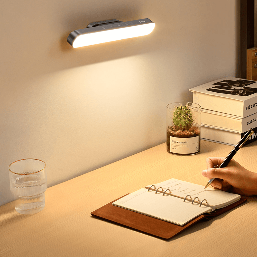 Baseus LED Table Lamp Magnetic Desk Lamp Hanging Wireless Touch Night Light for Study Reading Lamp - MRSLM