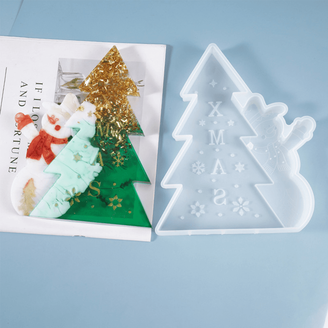 Christmas Wish Silicone Jewelry Casting Mold Resin Epoxy Mould Craft Decoration Xmas - MRSLM