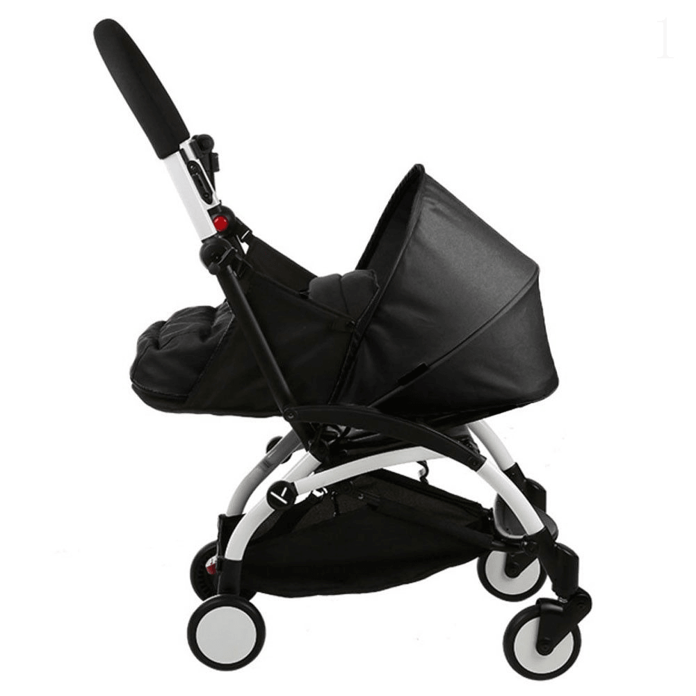 Folding Baby Stroller Sleeping Basket Infant Carriage Pushchair Sleep Pad Travel Car Stroller - MRSLM