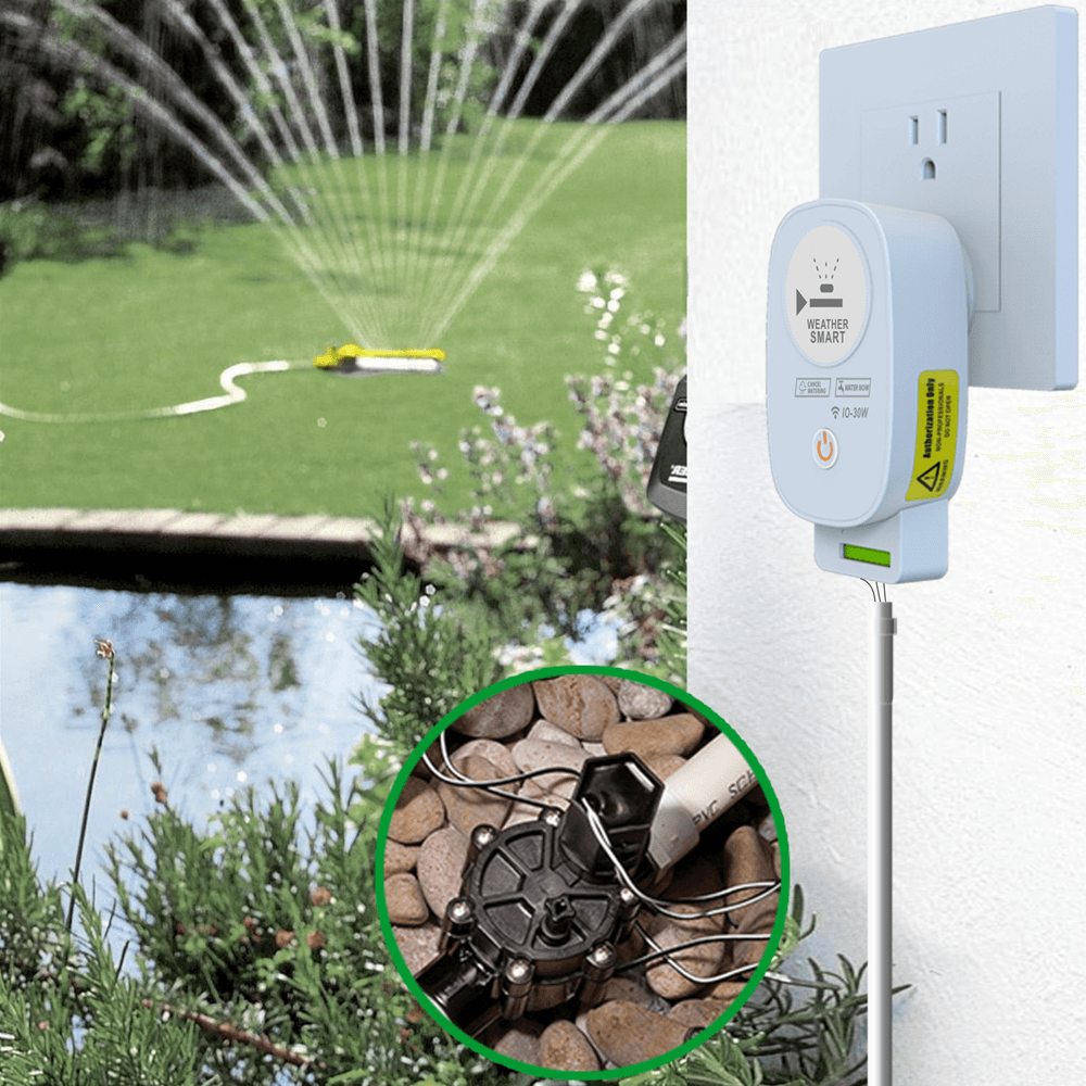 Bakeey Tuya Wifi Remote APP Control Intelligent Irrigation Controller Automatic Irrigation Timear Water Value Controller 1-Way Electronic Valve for Smart Home - MRSLM