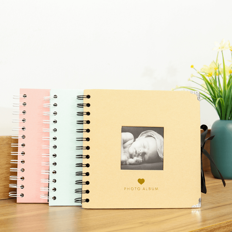 DIY Handmade Photo Album Special Paper Family Baby Book Student Album Memory Scrapbook Housewarming Gift - MRSLM