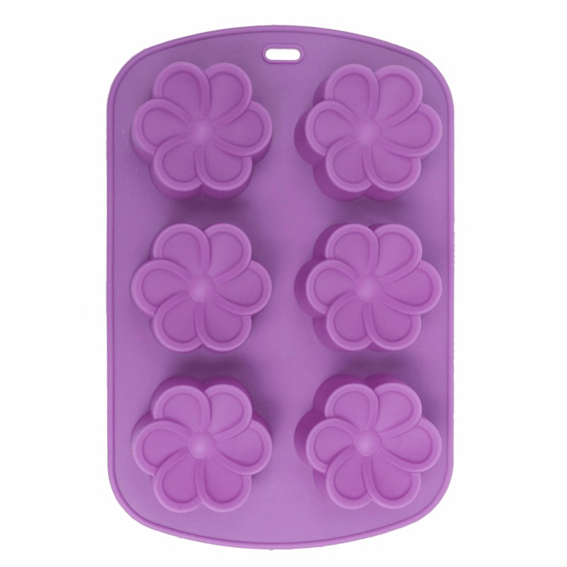 Homemade Flower Wedding Silicone Chocolate Cake Mold Cookie Gifts Soap Candy Mould Baking Mold Kitchen Tool DIY - MRSLM