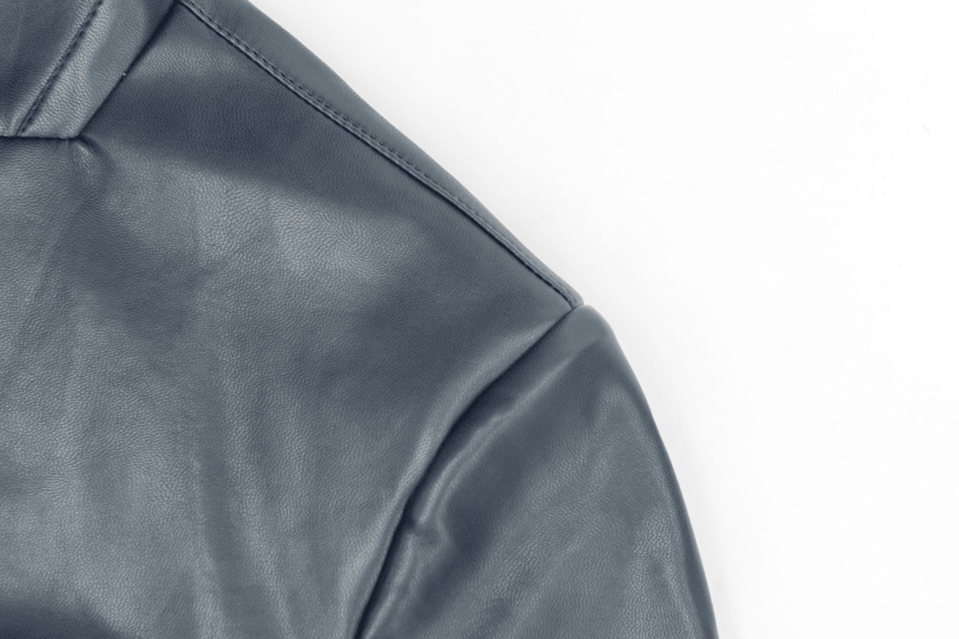 Washed Coat Leather Casual Jacket - MRSLM