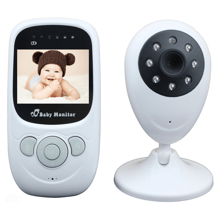 INQMEGA SP880 Wireless Baby Monitor Wifi Camera 2.4 Inch LCD Digital Night Vision Radio Baby Sleeping Monitor Video Camera - EU Plug - MRSLM