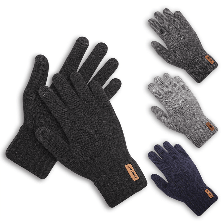 Men'S and Women'S Autumn and Winter Cold Protection Touch Screen Gloves - MRSLM