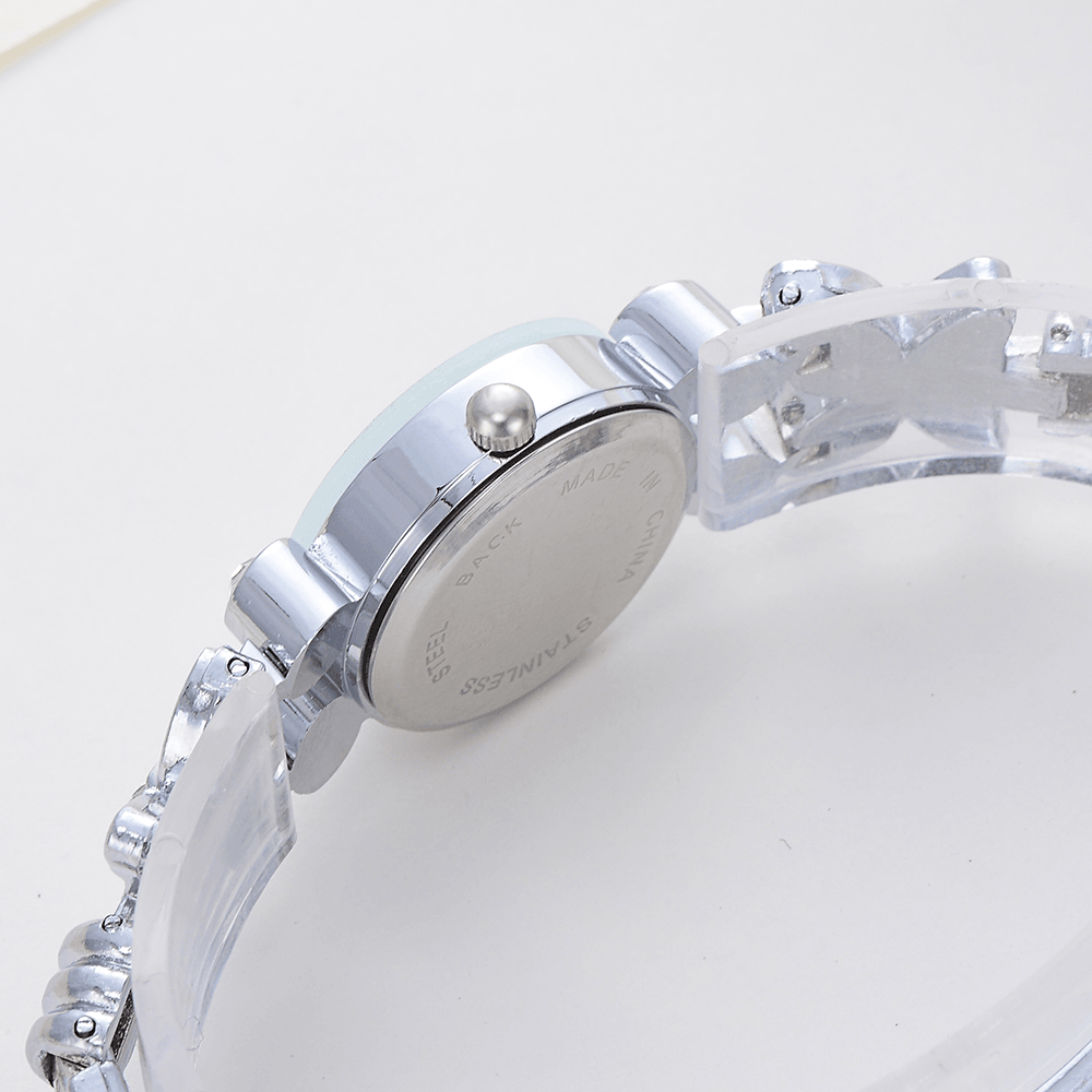 LVPAI LP171 Flower Dress Ladies Bracelet Watch Crystal Diamond Small Dial Quartz Watch - MRSLM