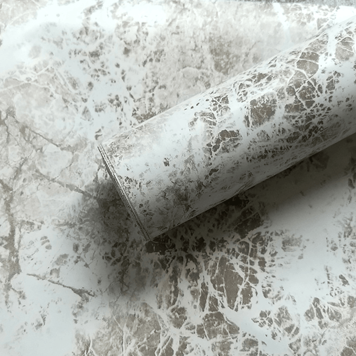 Realistic Marble Feature Textured Roll Wall Paper TV Background Home Decoraions - MRSLM