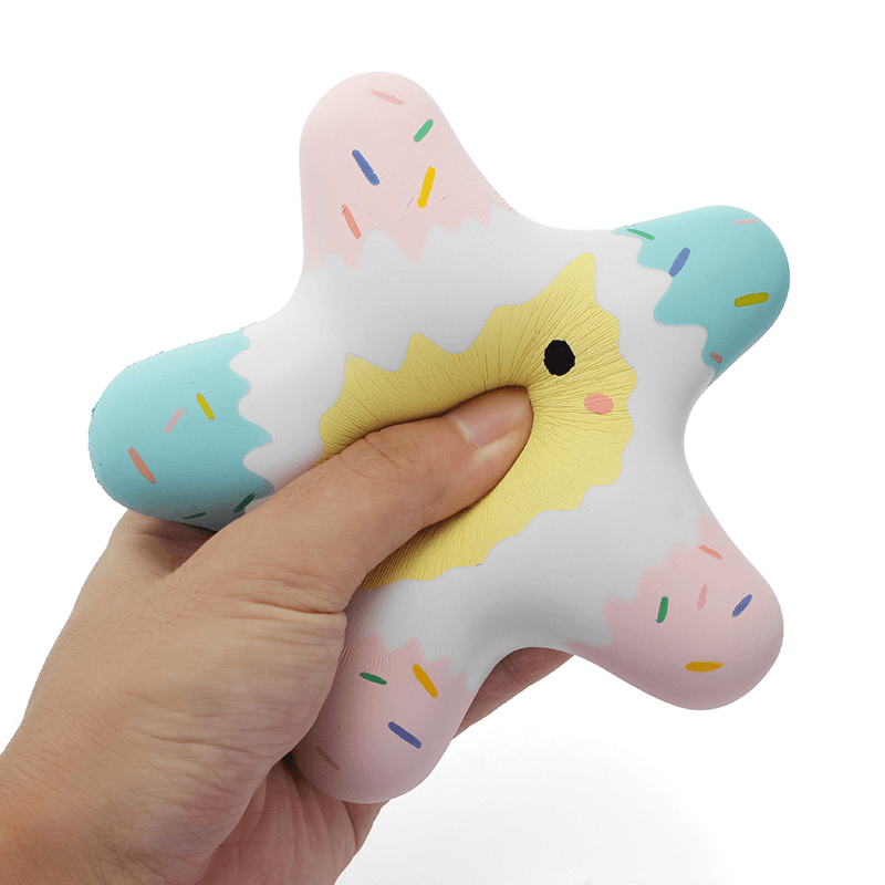 Vlampo Squishy Starfish 14Cm Sweet Licensed Slow Rising Original Packaging Collection Gift Decor Toy - MRSLM
