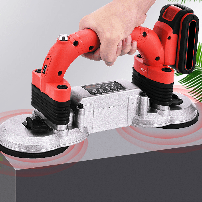21V 60-120Mm 200KG Electric Tile Vibrator Suction Cup Tiling Tool Machine Floor Laying Machine - MRSLM