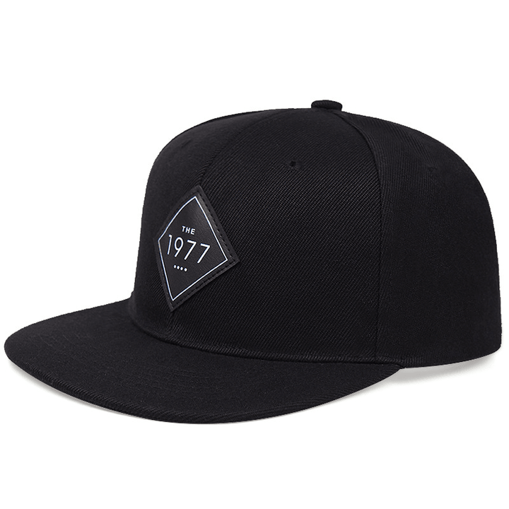 Trendy Flat Top Baseball Cap Street Rap Hip Hop - MRSLM