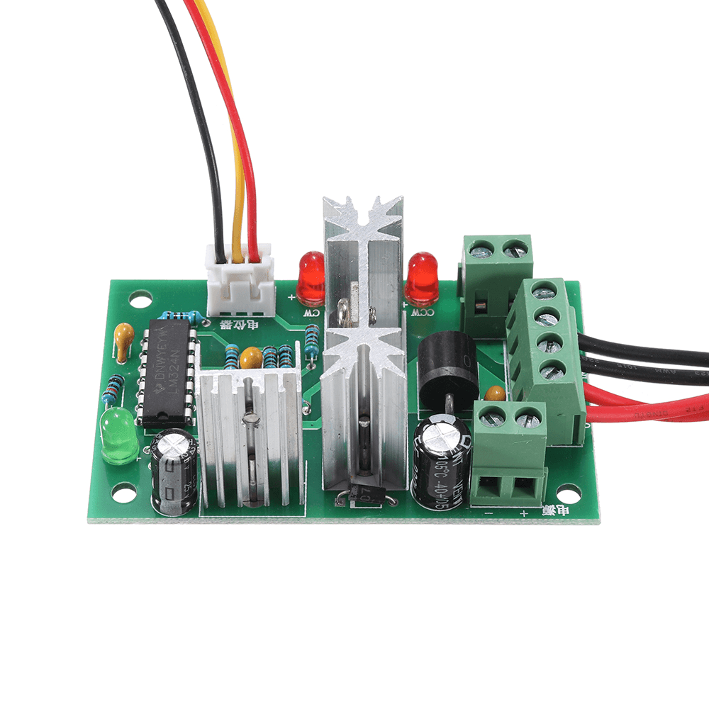 CCM2 DC Motor Speed Controller 10V 12V 24V 30V 120W PWM Adjustable Volt Regulator Controller Switch - MRSLM