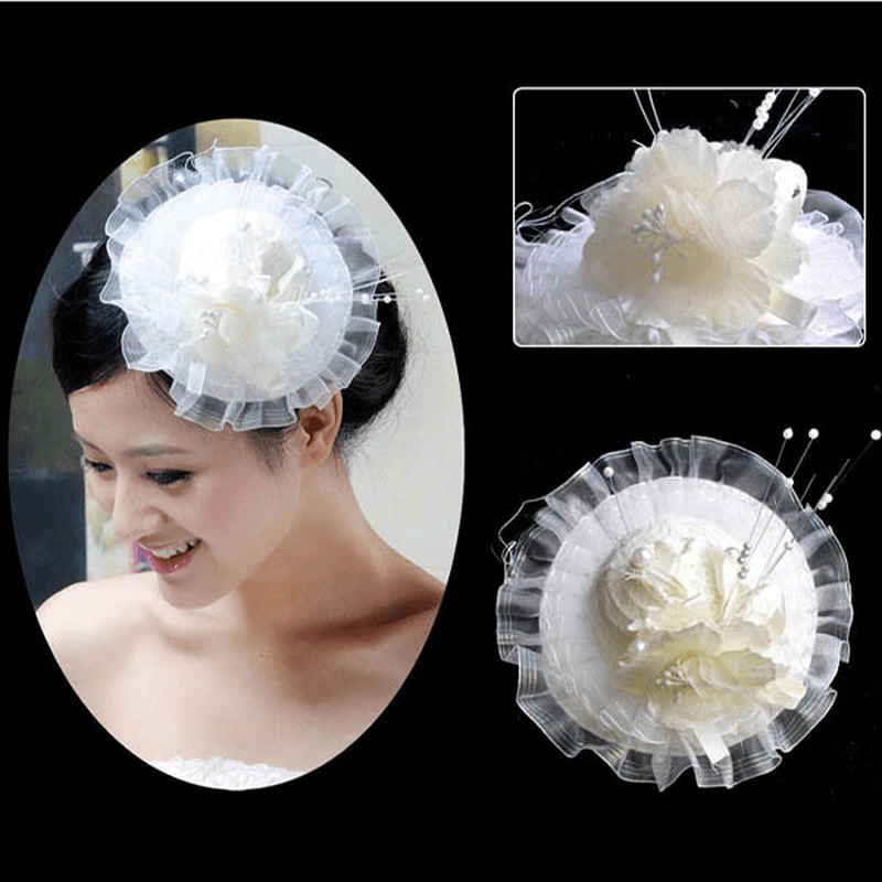 Gorgeous Lace/Satin Wedding Bridal Headpiece Headband - MRSLM