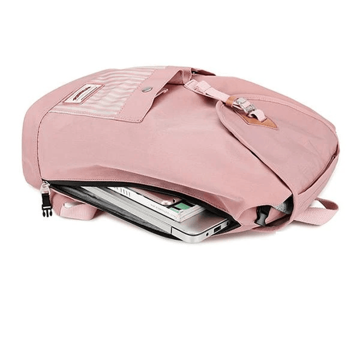 Women Large Capacity Anti-Theft Backpack School Bag Travel Bag - MRSLM