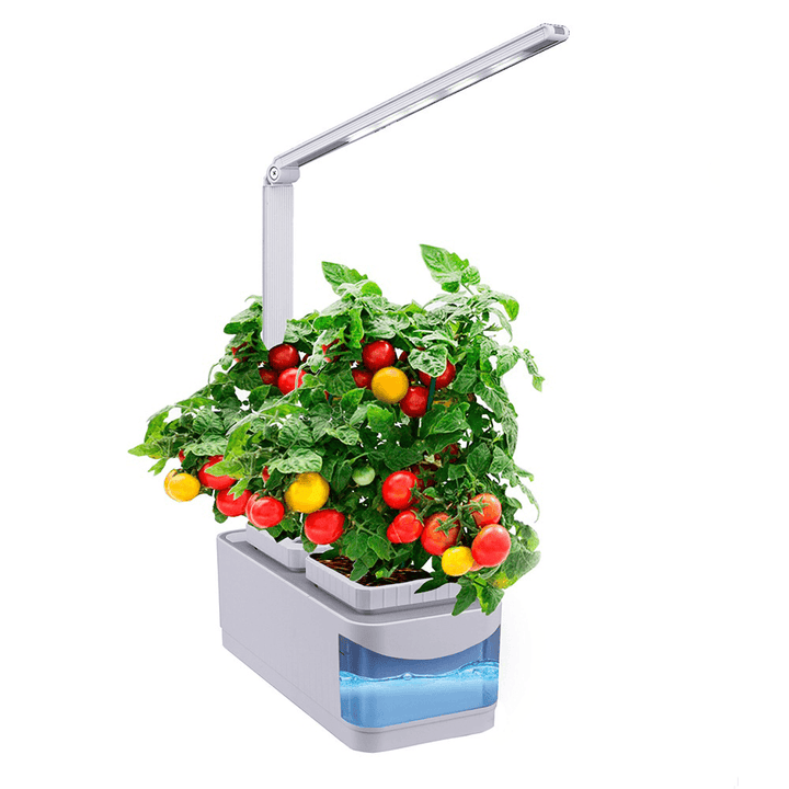 Intelligent Desk LED Lamp Hydroponic Herb Indoor Garden Kit Multi-Function Flower Vegetable Plant Growth Light - MRSLM
