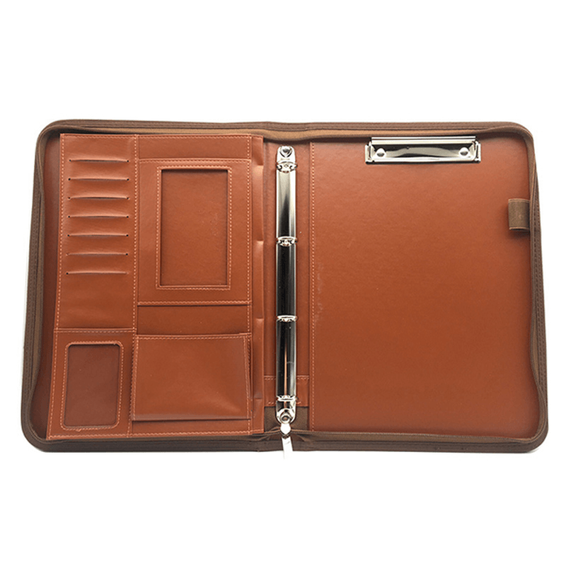 Multi-Function Folder Zipper Briefcase Portable File Holder - MRSLM