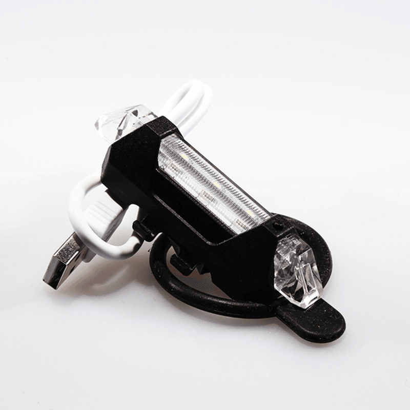 USB Rechargeable Bike Tail Light LED Safety Warning Light - MRSLM