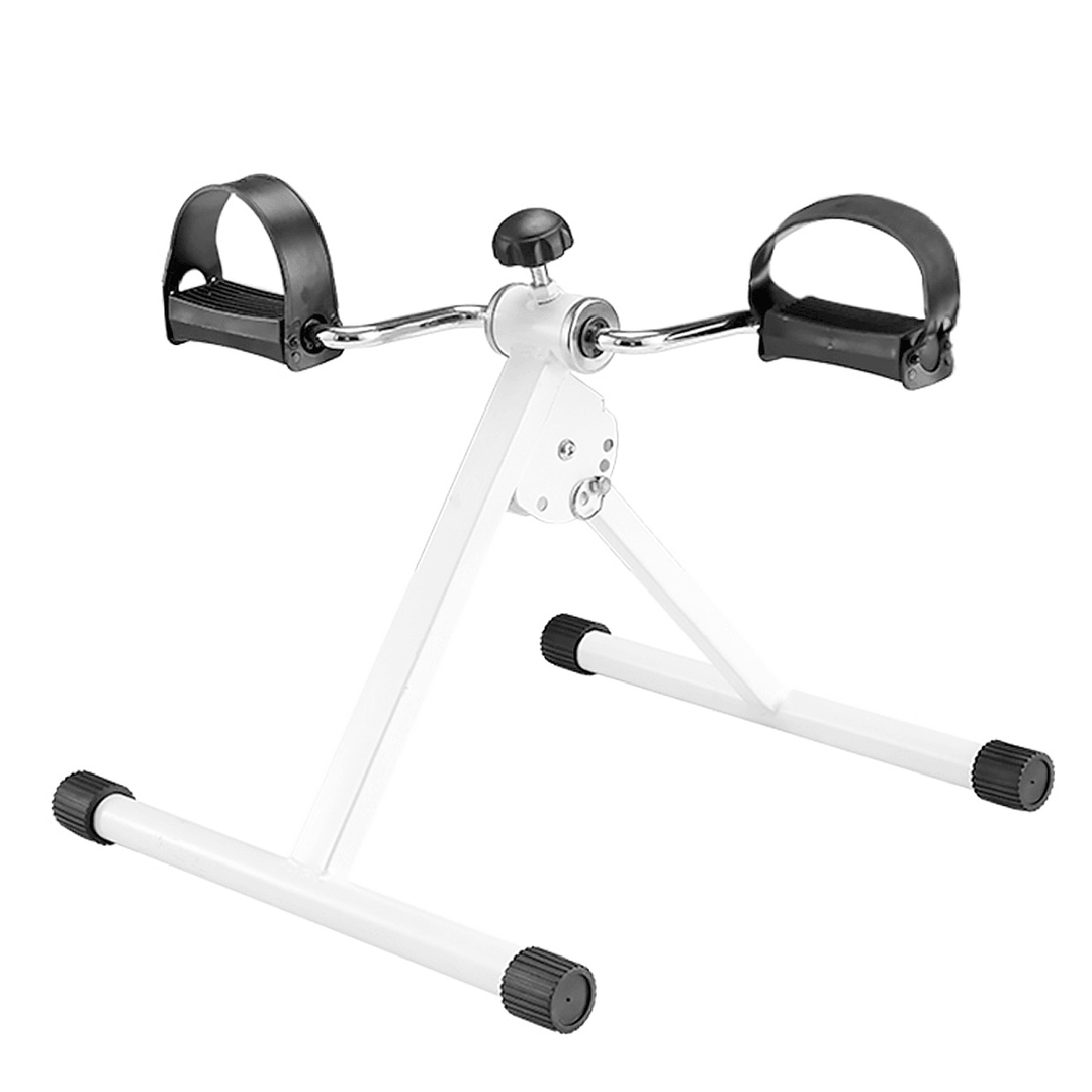 Folding Fitness Pedal Exerciser Mini Exercise Bike, under Desk Bike Pedal Exerciser Portable Foot Cycle Arm & Leg Peddler Machine - MRSLM