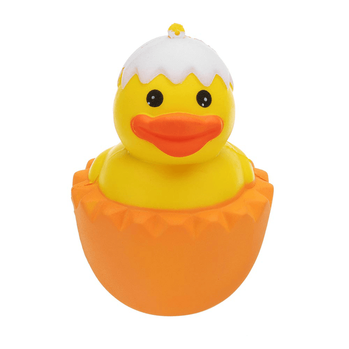 Cartoon Yellow Duck Squishy 9.5*8CM Slow Rising with Packaging Collection Gift Soft Toy - MRSLM