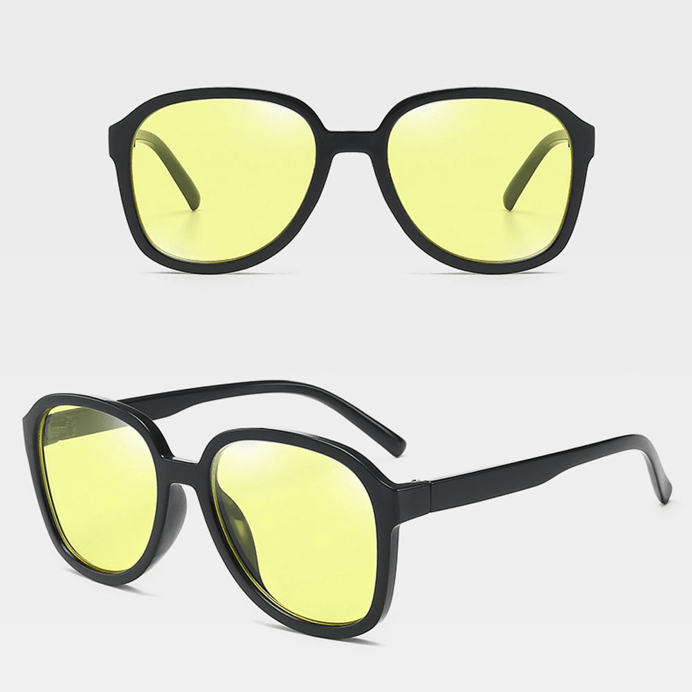 Unisex PC Full Frame Tinted Lens Sunglasses UV Protection Fashion Goggles - MRSLM