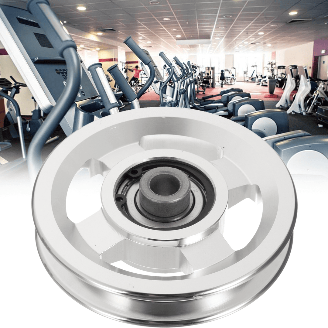 73/95/110/114Mm Aluminum Alloy Bearing Pulley Wheels Gym Fitness Equipment Parts Accessories - MRSLM