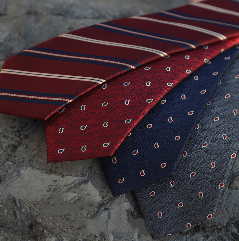 Business Casual Men'S 7Cm Striped Suit Formal Tie - MRSLM