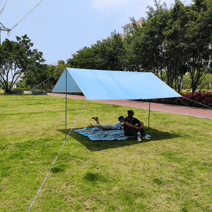 Top Lander 3X4M Sun Shelter Waterproof Awning Tarp Tent Ultralight Garden Canopy Outdoor Camping Hammock Beach - MRSLM