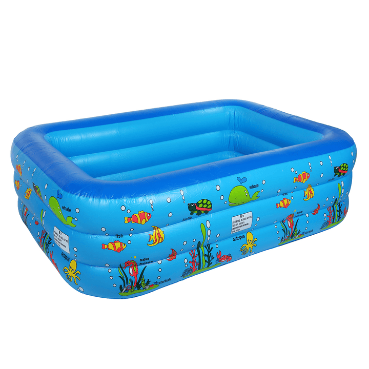 110/150/200/210Cm Inflatable Swimming Pool Adults Kids Summer Outdoor Garden Backyard Indoor Bathing Tub Pool - MRSLM