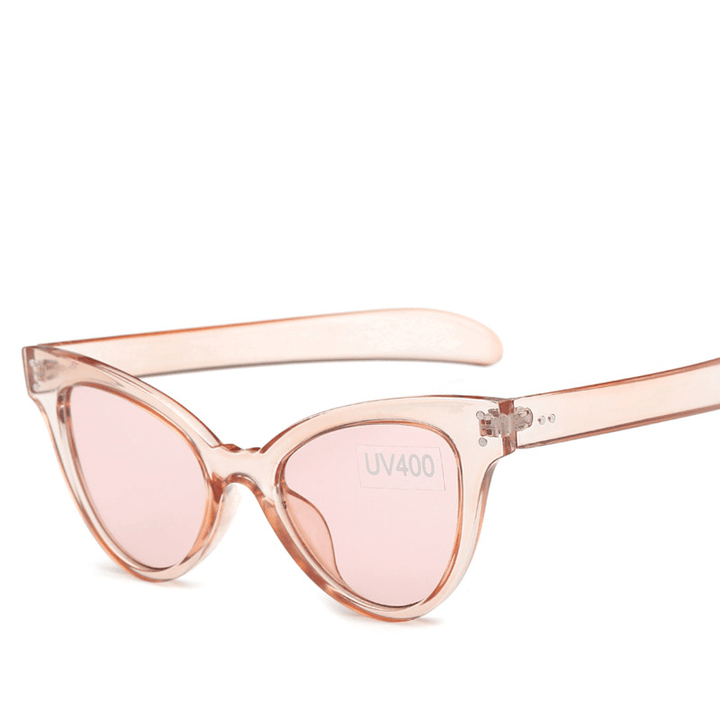 Fashion Cat Eye Sun Glassess for Women Summer Outdooors UV400 Sun Glassess - MRSLM
