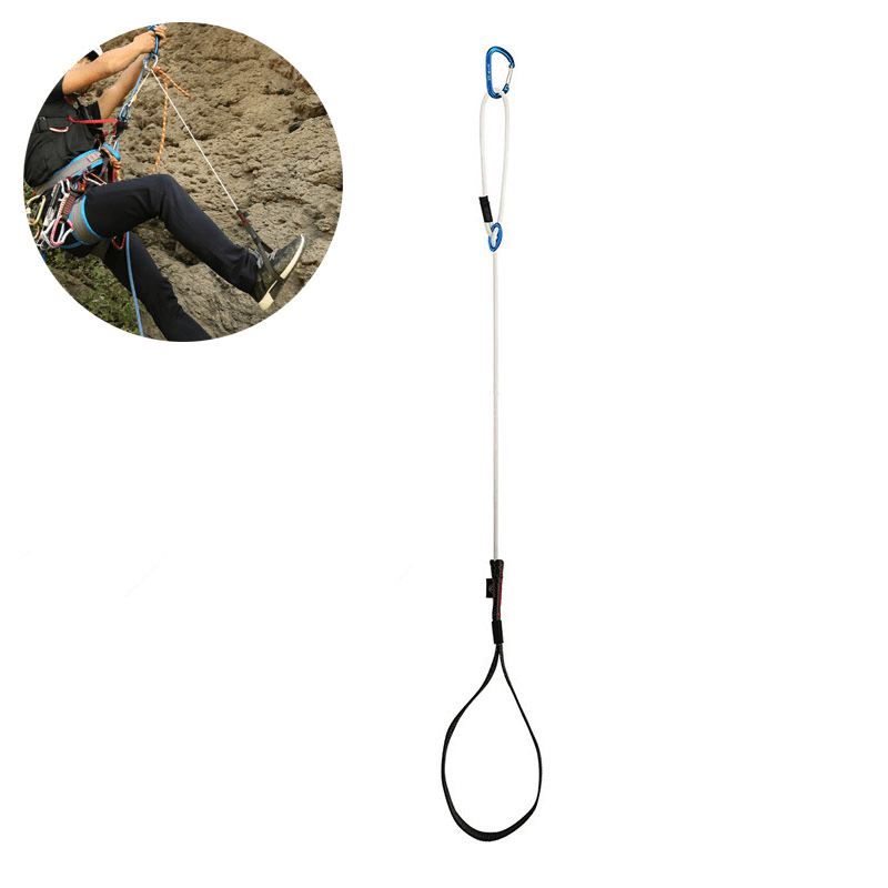 XINDA Climbing Safety Belt Mountaineering Rock Foot Rope Ascender Riser Equipment Climbing Rope Protection - MRSLM