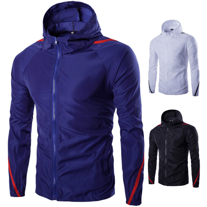 Hooded Sun Protection Jacket with Webbing and Sleeves - MRSLM