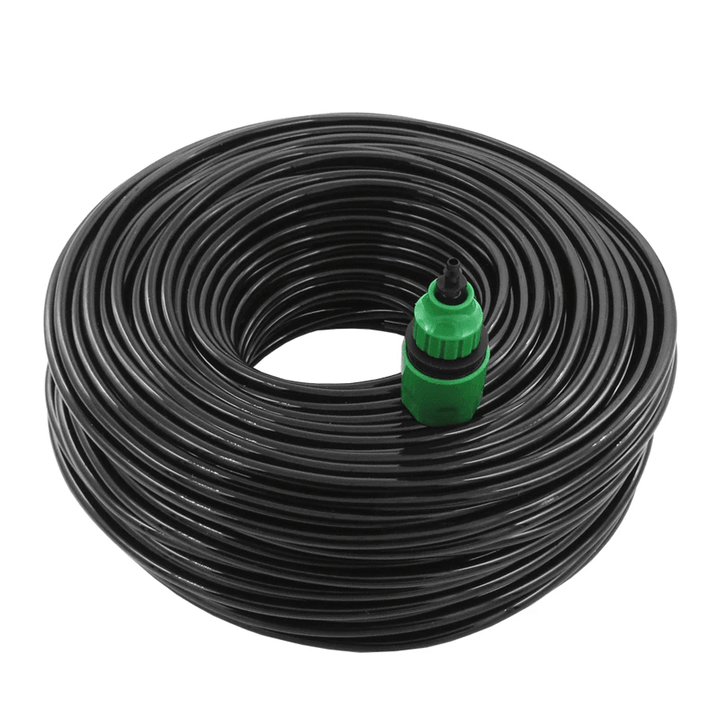 10/20/25/40 Meter 4/7Mm Garden Water Hose Micro Drip Misting Irrigation Tubing Pipe PVC Hose with Quick Connector - MRSLM