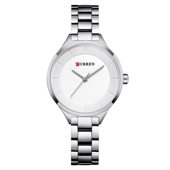 CURREN 9015 Full Steel Elegant Design Ladies Watch Business Style Quartz Watch - MRSLM
