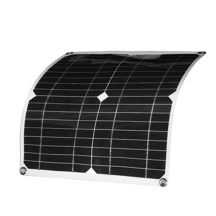 40W Portable Solar Panel Kit Battery Charger Controller Waterproof for Camping Traveling - MRSLM