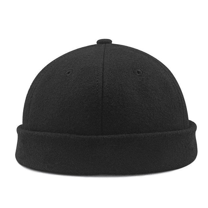 New Hot-Selling Woolen Hat for Men plus Velvet Thickening - MRSLM