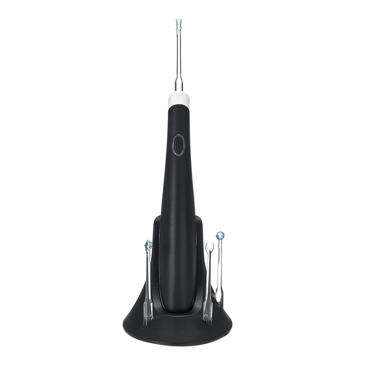 Sonic Vibration Ear Picker LED Light Earpick Wax Remover Earwax Cleaning Picker Tools - MRSLM