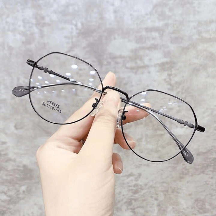 The Same Model of Female Korean Version of Myopia with Net Red Glasses Frame - MRSLM