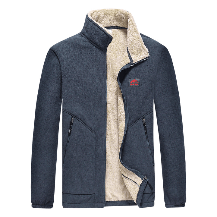 Fleece Warm Cardigan Sweater Jacket Liner - MRSLM