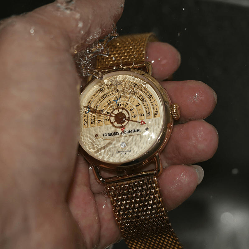 TOMORO Fashion Creative Men Watch Waterproof Unique Dial Date Display Quartz Watch - MRSLM