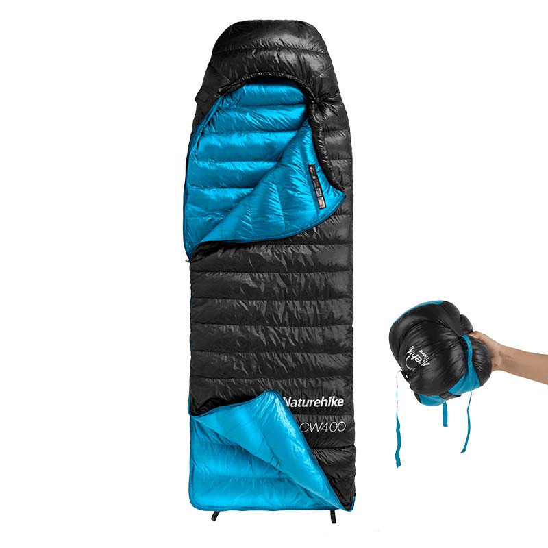 Naturehike 550FP Sleeping Bag Winter Folding Portable Lightweight Goose down Sleeping Mat Quilts Camping Travel - MRSLM