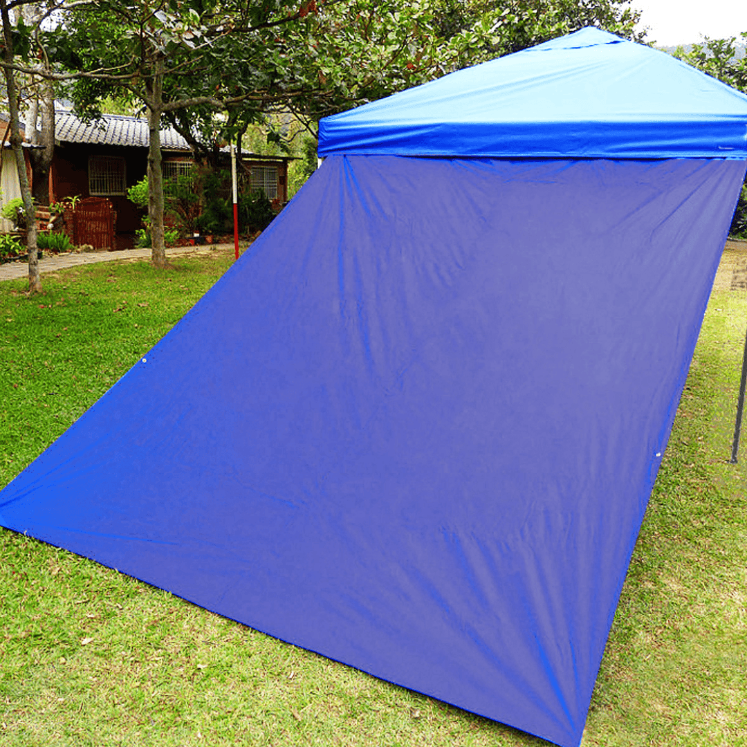 210X300Cm Outdoor Camping Tent Sunshade Rain Sun UV Beach Canopy Awning Shelter Beach Picnic Mat Ground Pad - MRSLM