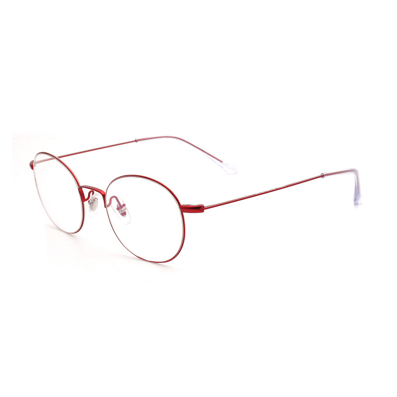 Plating Alloy Metal Anti-Blue Light Glasses Frame Small Frame Myopia Glasses - MRSLM