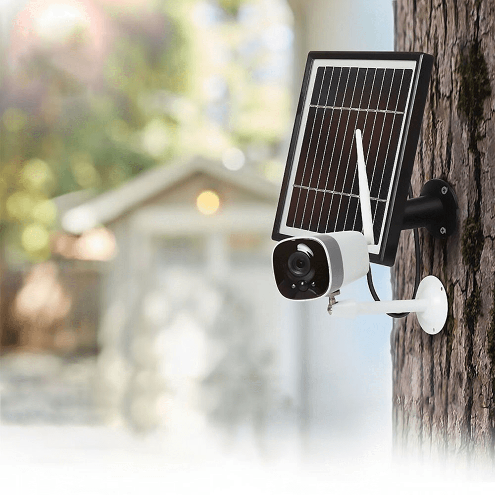 Xiaovv DC05F HD 1080P Battery Solar Power Camera AP Hot Spot Outdoor Wireless Waterproof Security IP Camera - MRSLM
