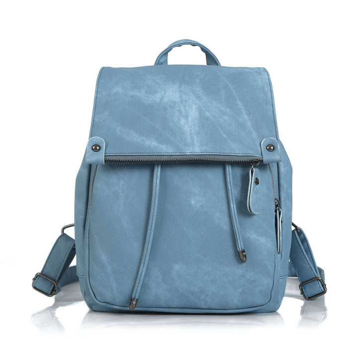 Women Pu Leather Backpack Shoulder Bag Handbags Backpack - MRSLM