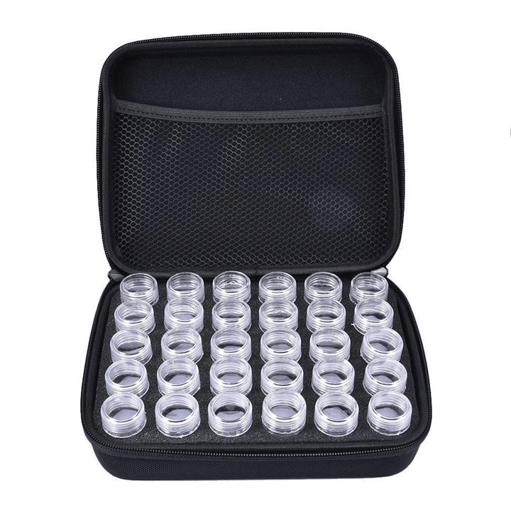 30 Slots Embroidery Diamond Painting Accessory Box Holder Nail Art Parts Storage Case - MRSLM