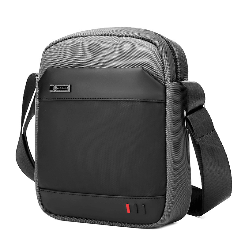 AH HUNTER Nylon Waterproof Shoulder Bag 8 Inch Laptop Bag Crossbody Bag - MRSLM