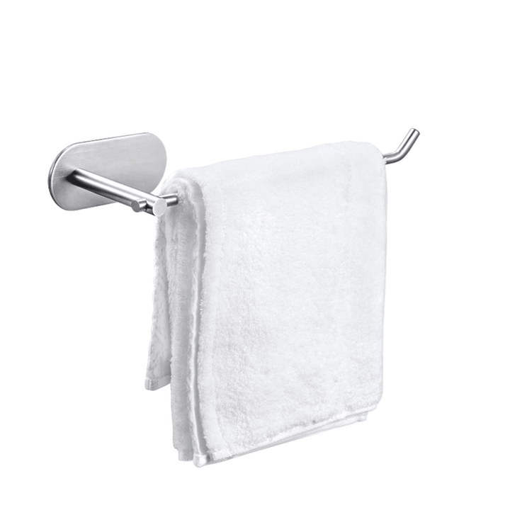 304 Stainless Steel Kitchen Bathroom Tissue Holder Roll Towel Tissue Storage Rack - MRSLM