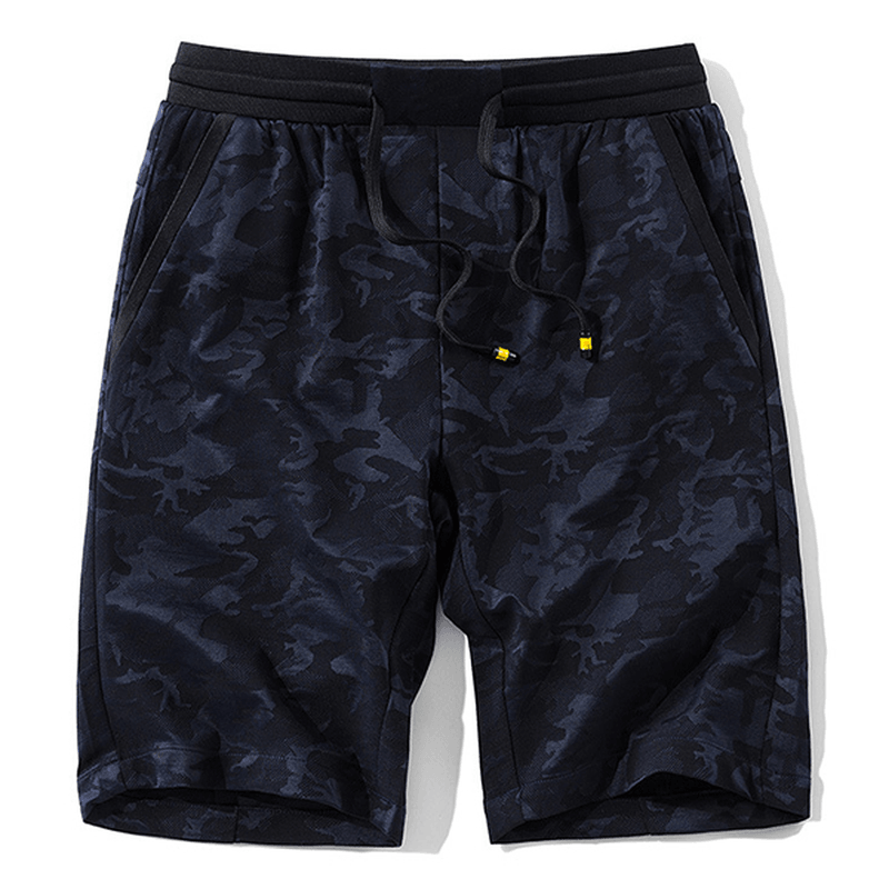 Summer Stylish Printing Fifth Board Shorts Men'S Elastic Breathable Sand Beach Shorts - MRSLM
