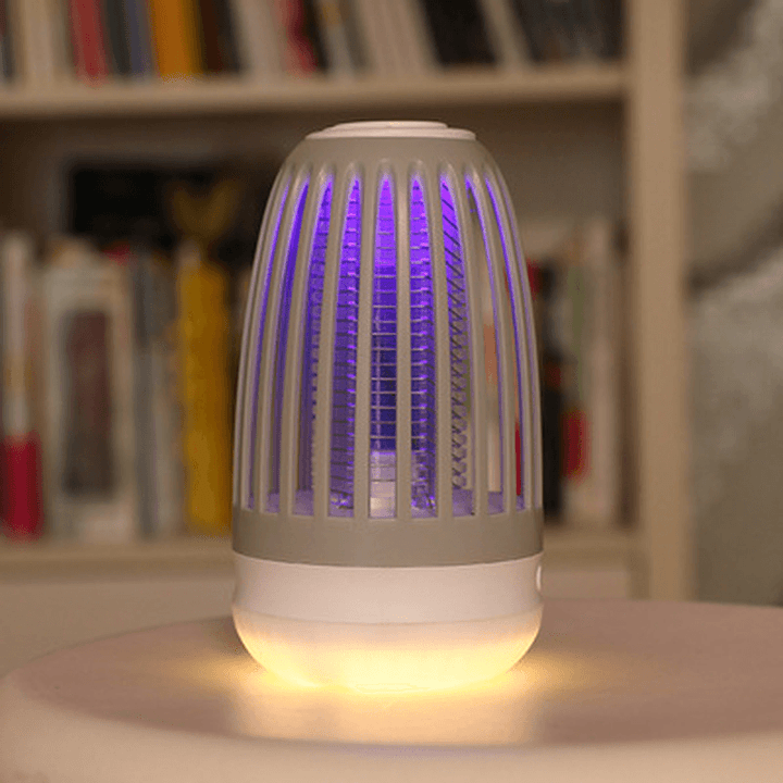 Lyray 2 in 1 Mosquito Killer Lamp Night Light Type-C Interface Charging Physically Kill Mosquitoes Pest Repellent Mosquito Dispeller - MRSLM
